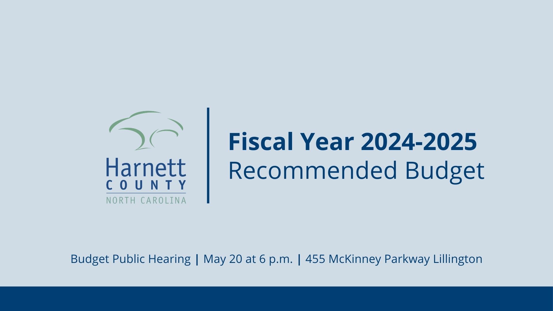 FY 2024-2025 Recommended Budget 