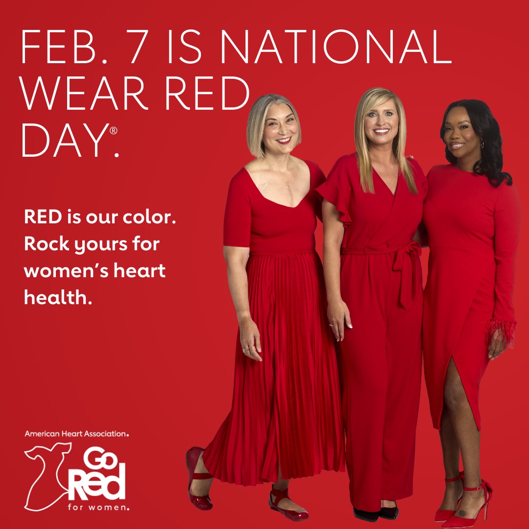 National Wear Red DayFriday, February 7th