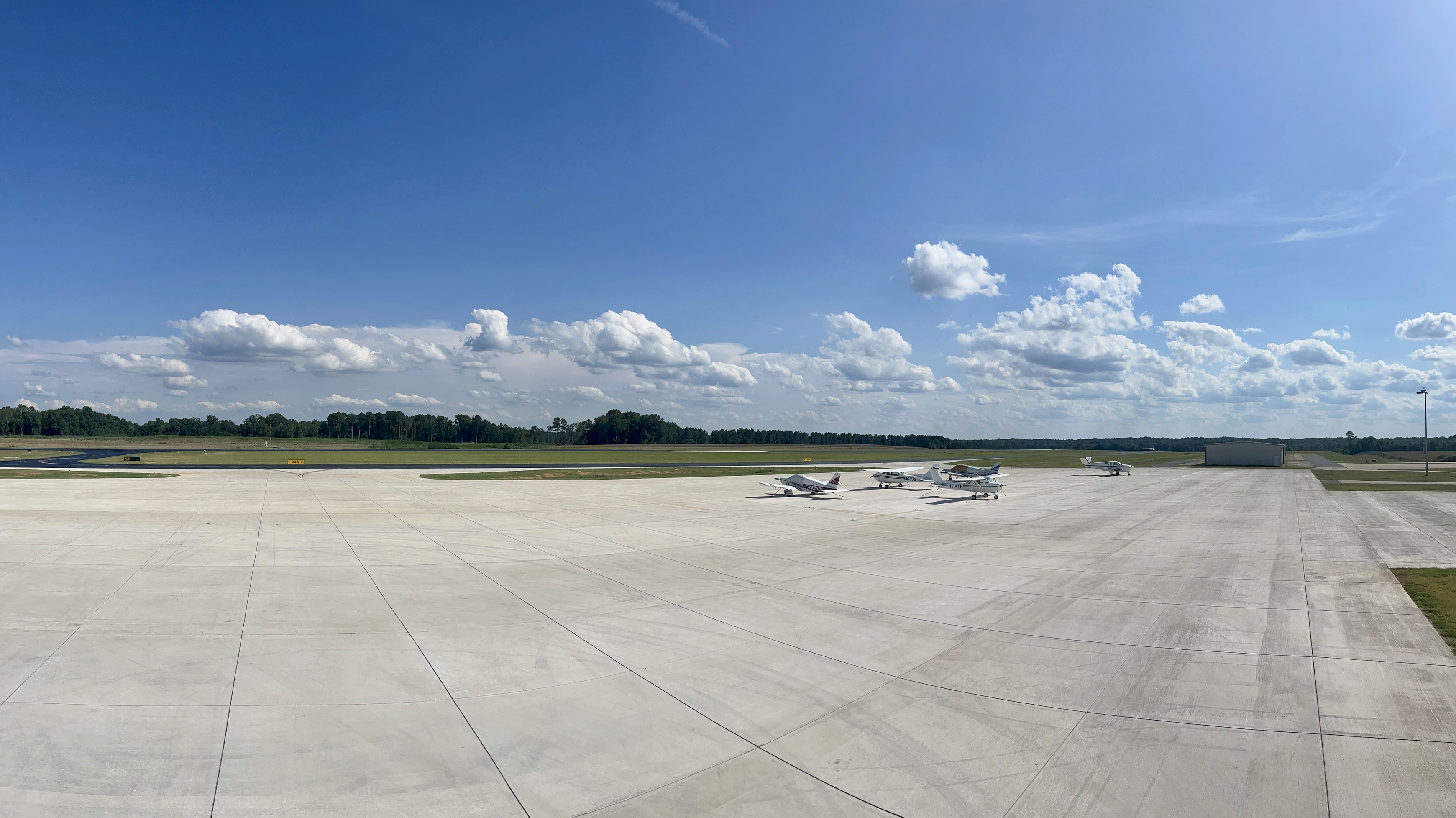 Harnett Regional Apron Expansion Project - Completed April 2023