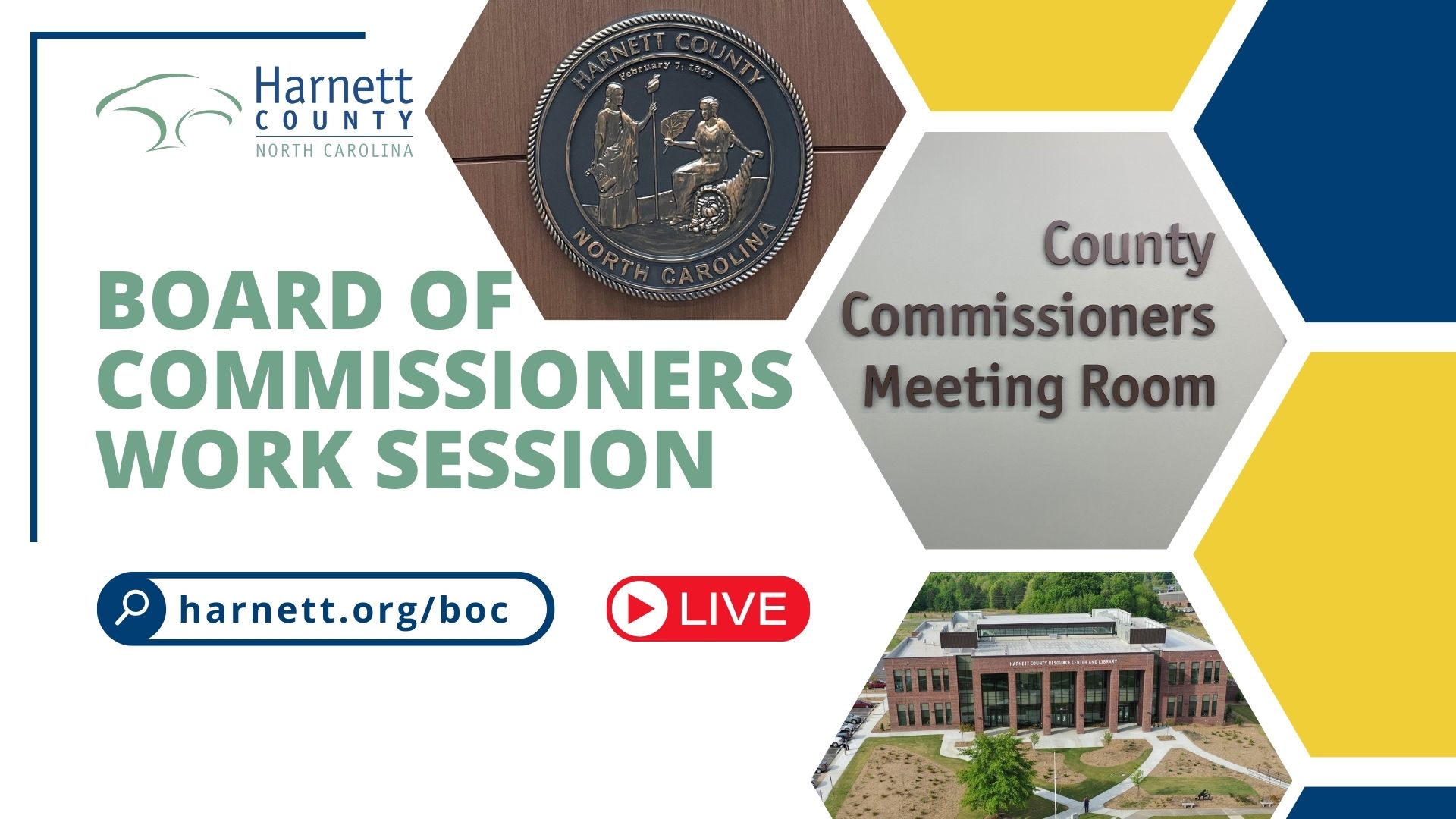 Harnett County Board of Commissioners Work Session