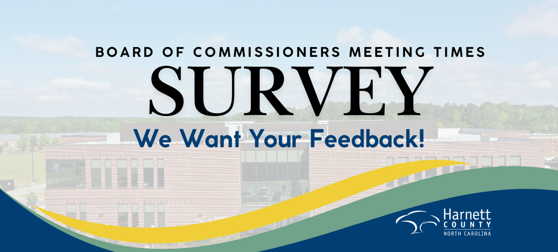 Board of Commissioners Meeting Times - We Want Your Feedback