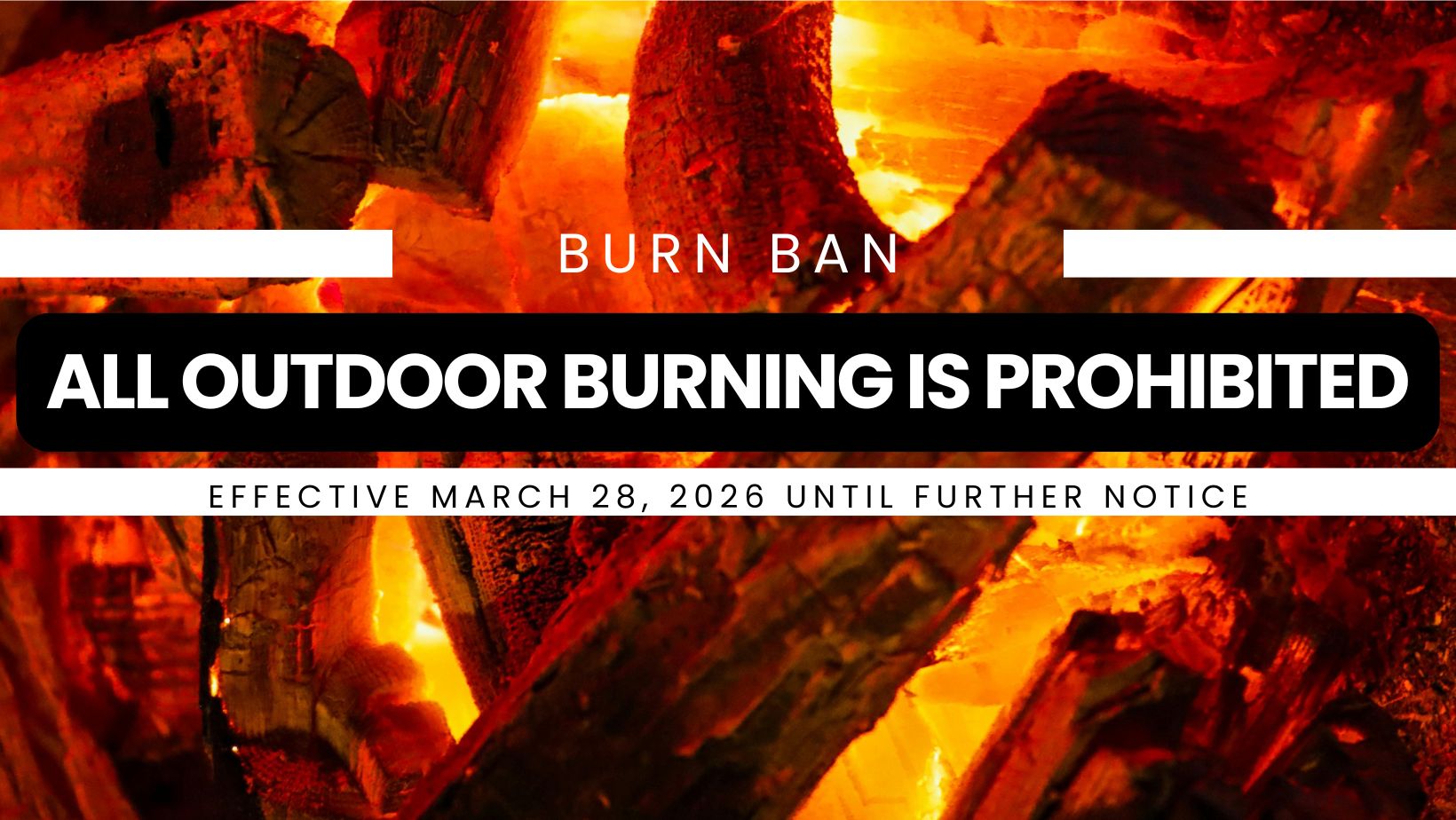 Statewide Burn Ban