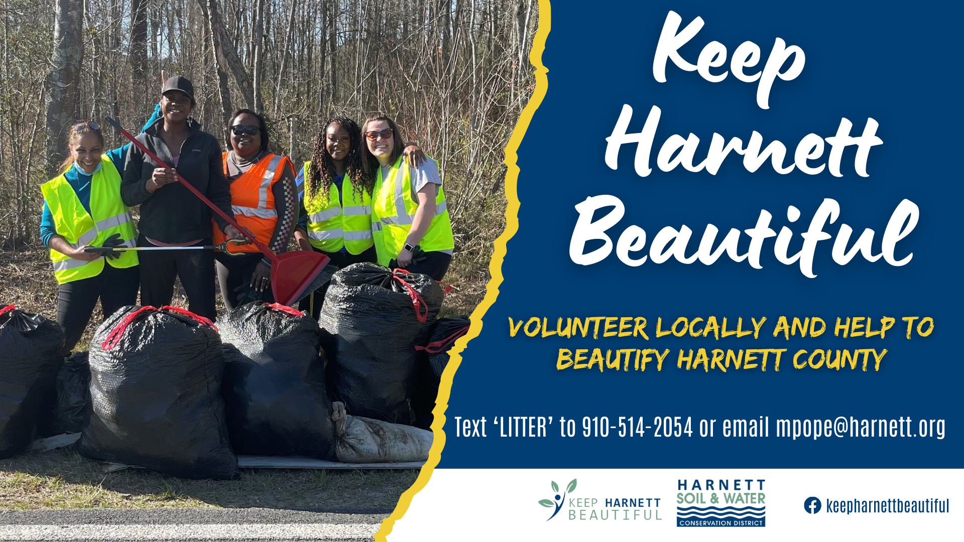 Volunteer for our Fall Litter Sweep this October