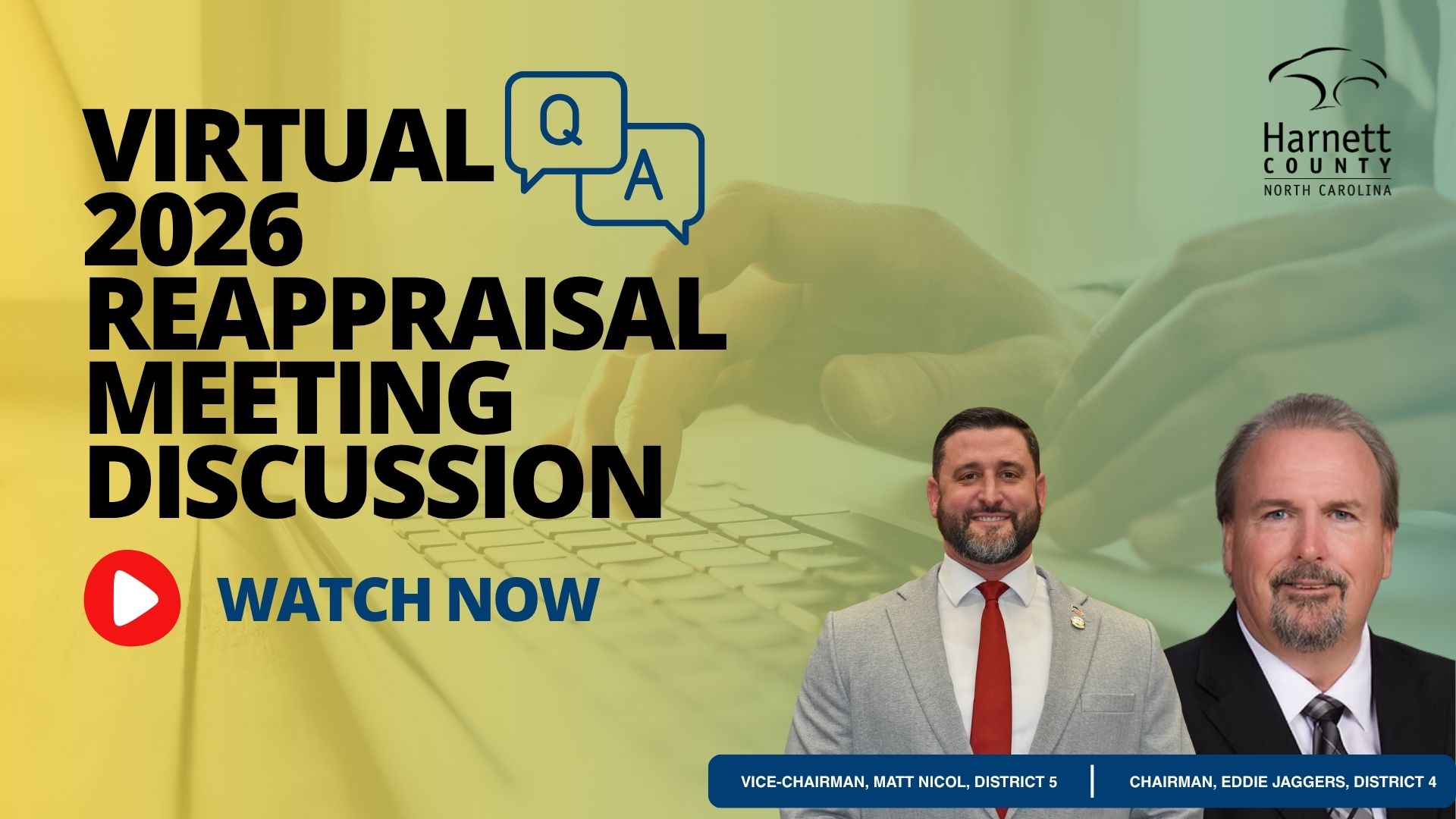 Virtual 2026 Reappraisal Q&A Meeting with Chair and Vice-Chairman