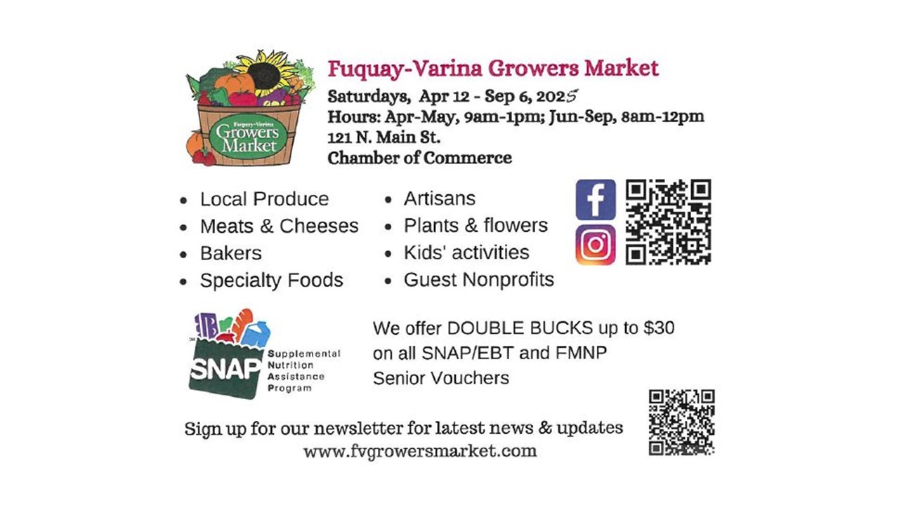 Fuquay Varina Growers Market SNAP/EBT