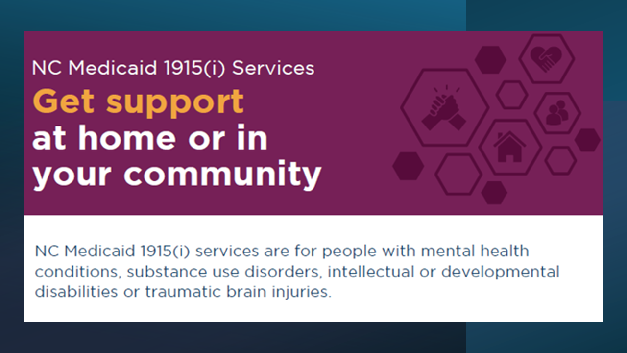 NC Medicaid 1915(i) Services