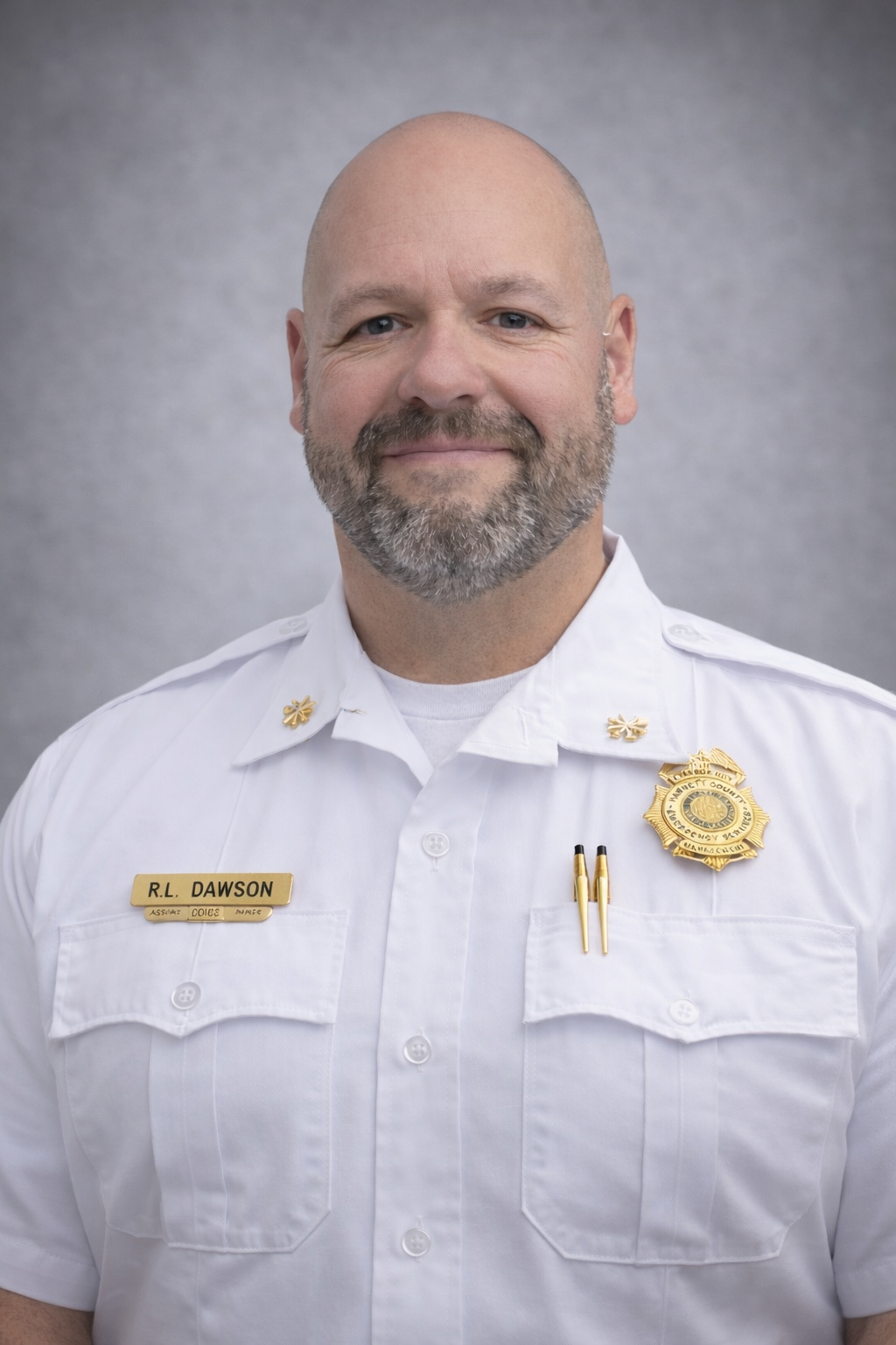 Pictured is Emergency Services Director Ryan Dawson
