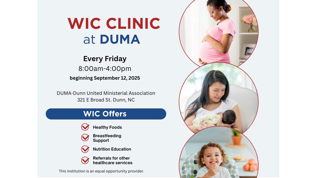 WIC Satellite Clinic at DUMA