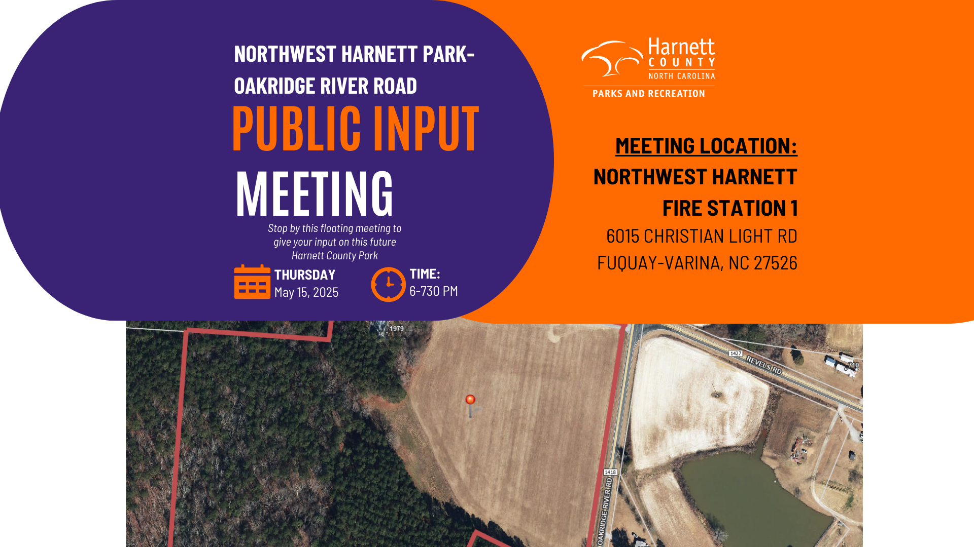 Northwest Harnett Park- Public Meeting- May 15, 2025