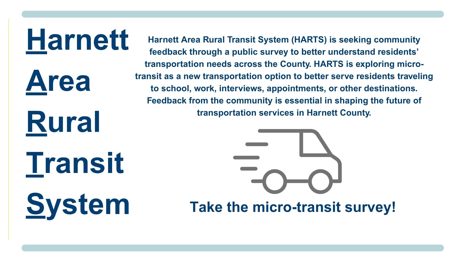 HARTS Micro-transit Survey
