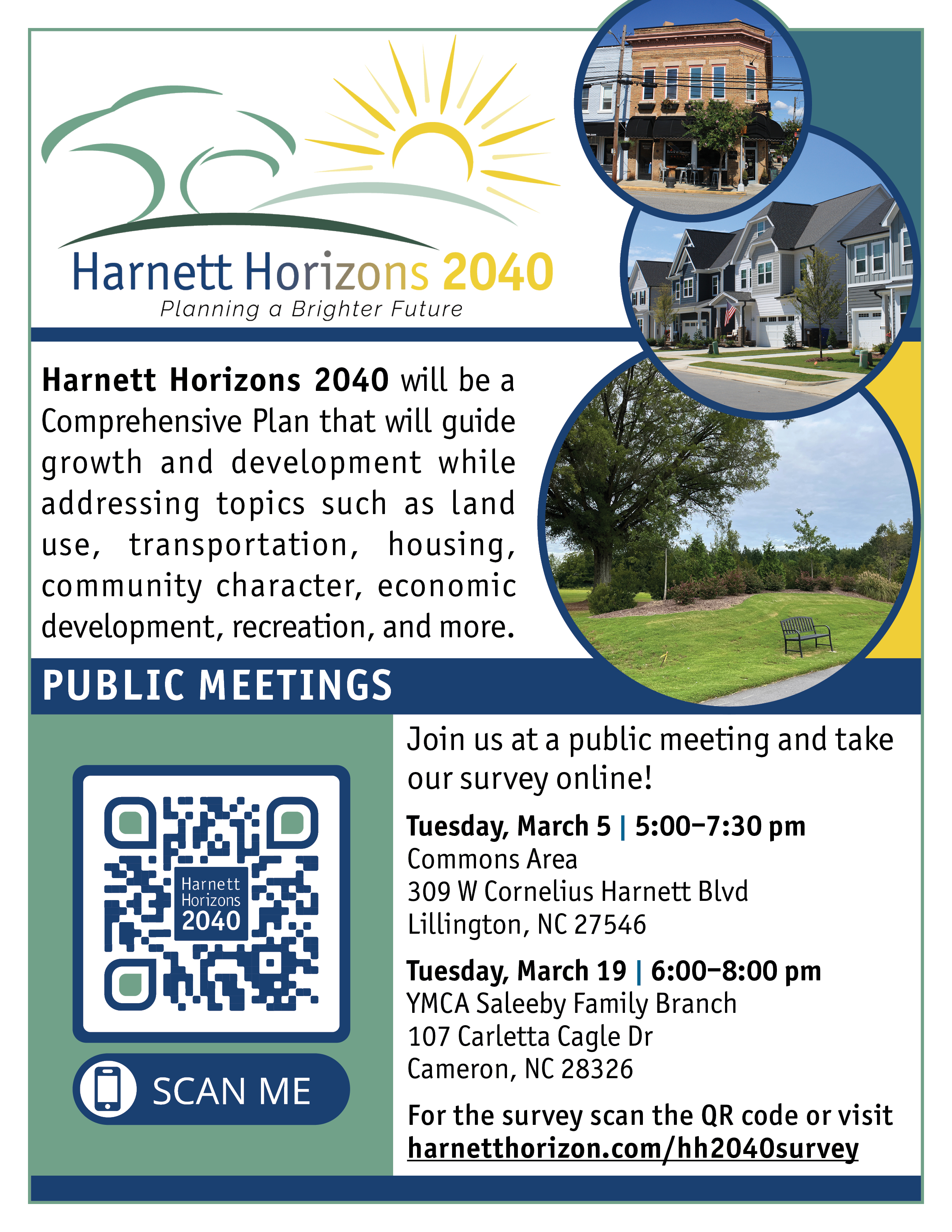 Harnett Horizons 2040 Public Drop-In Meeting 