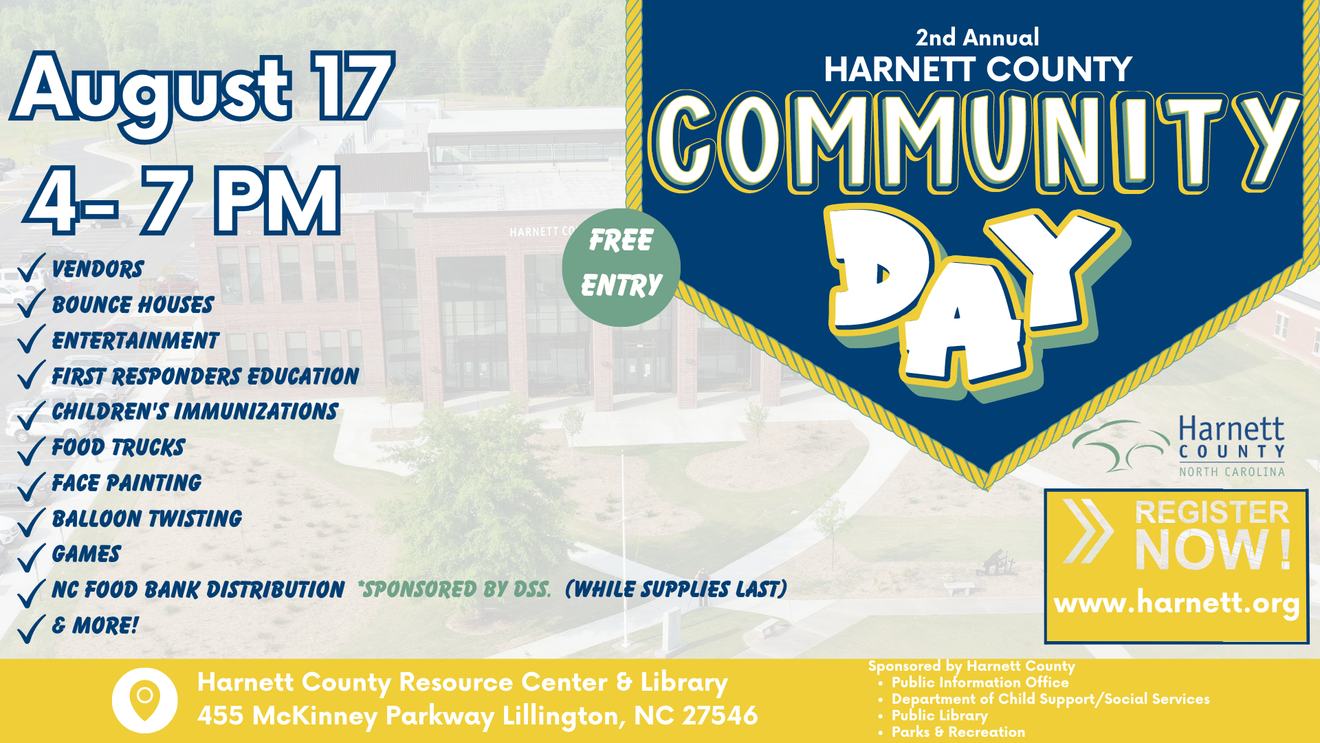 Harnett County 2nd Annual Community Day | Harnett County, North Carolina