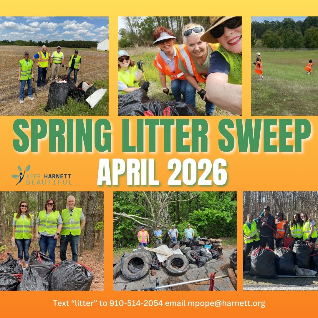 Keep Harnett Beautiful Spring Litter Sweep!